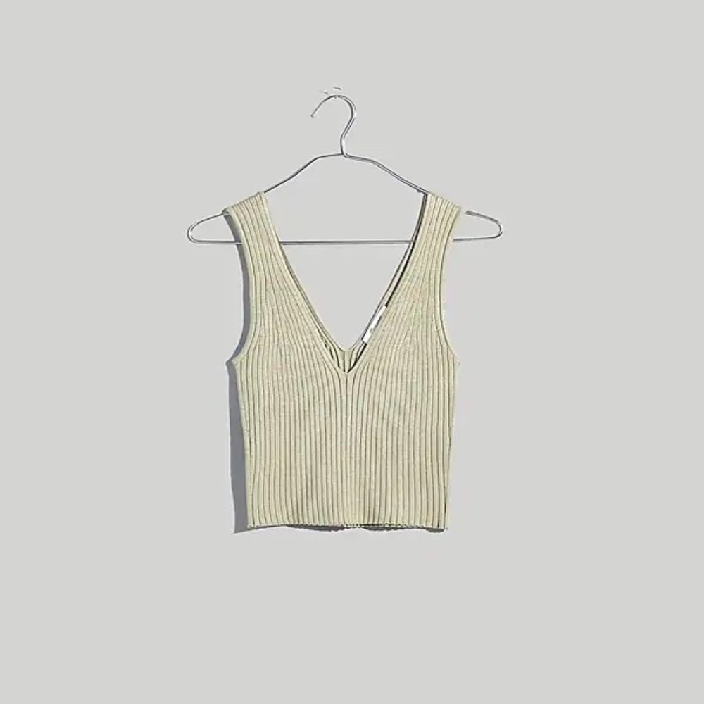 Madewell V-Neck Sweater Tank | NWT | Size Small